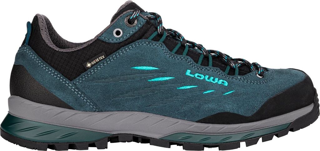 Lowa DELAGO GTX LO Ws Wanderschuh Trekkingschuh Damen blaugrün 41
