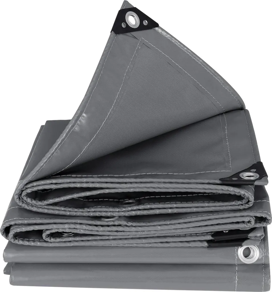 Bâche PVC imperméable 2x3 m - Voile d'ombrage vert qualité industrielle - 2