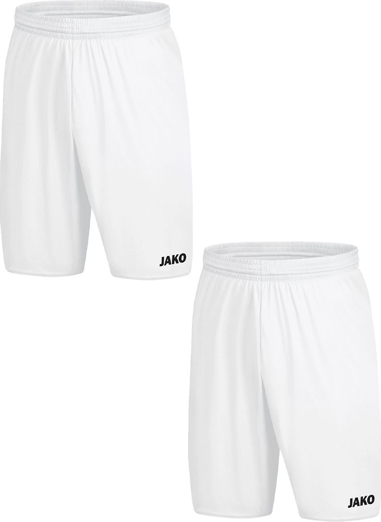 JAKO Kurze Sporthose 2er-Set Shorts Elastisch Kordelzug Größe: