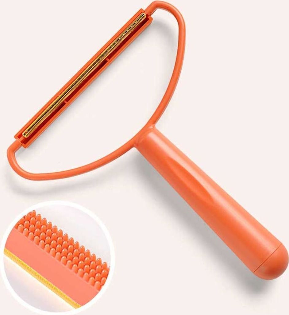 Fussel Entferner, Farbe:Orange