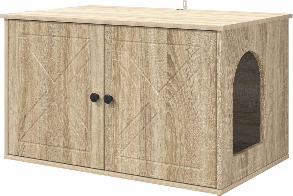 Katzenhaus Sonoma 85 x 55 x 50,5 cm Holzwerkstoff