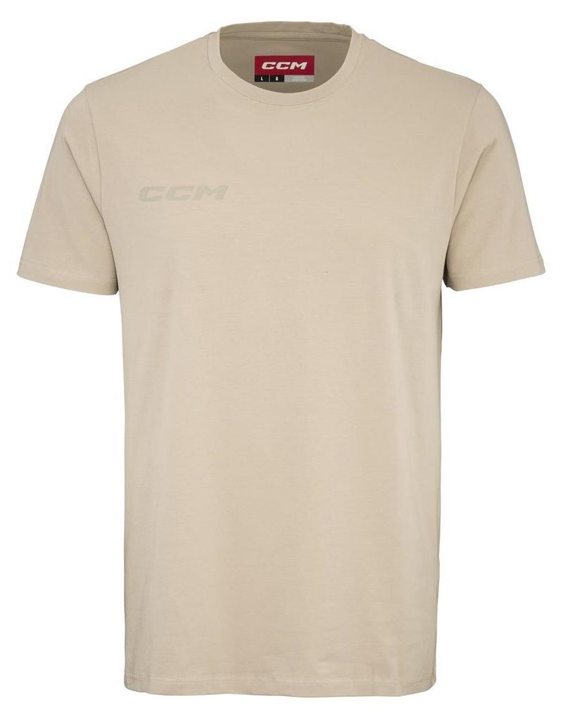 Maglietta CCM Core manica corta Senior beige S Immagine del prodotto 
