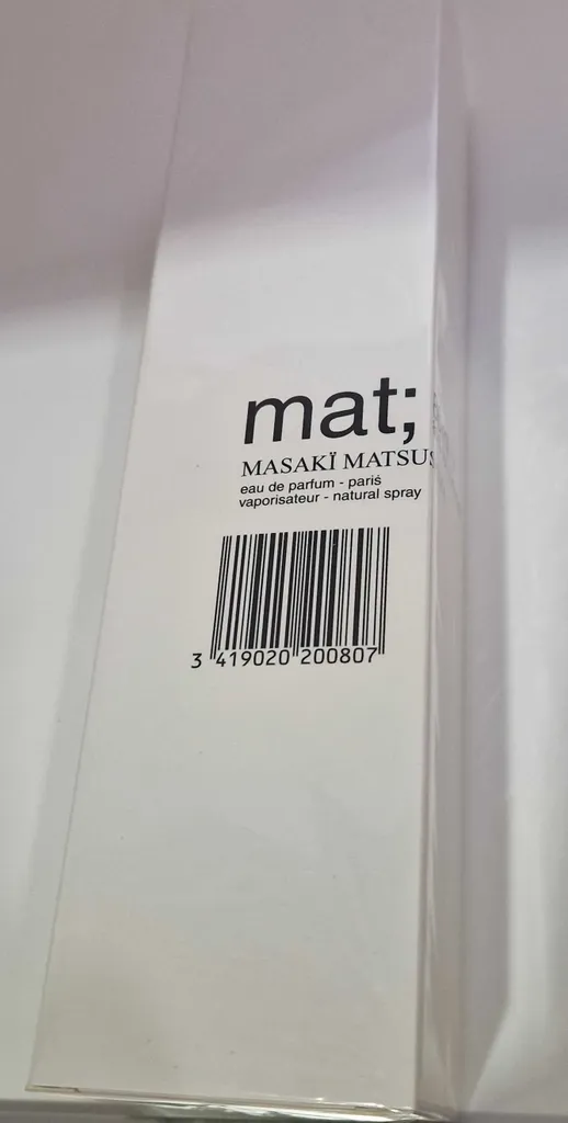 Mat eau de parfum Limited Masaki Matsushima femme 40 ml fragrance rare