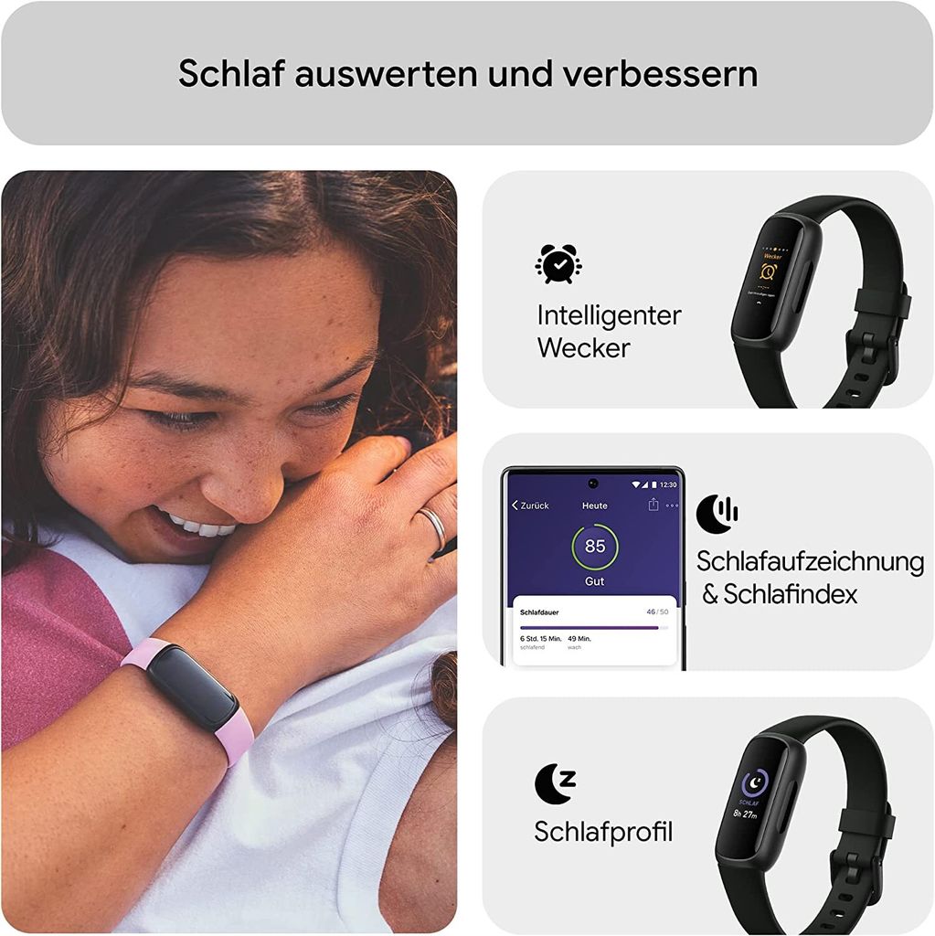 Fitbit Inspire 3 Midnight ZenBlack Ako nový Obrázok produktu 9