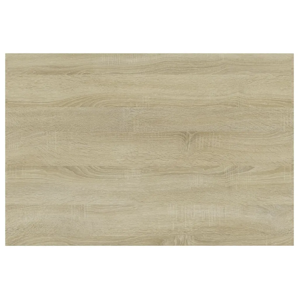 Planches étagère pour bibliothèque DIY 60x40 cm chêne Sonoma vidaXL - 3
