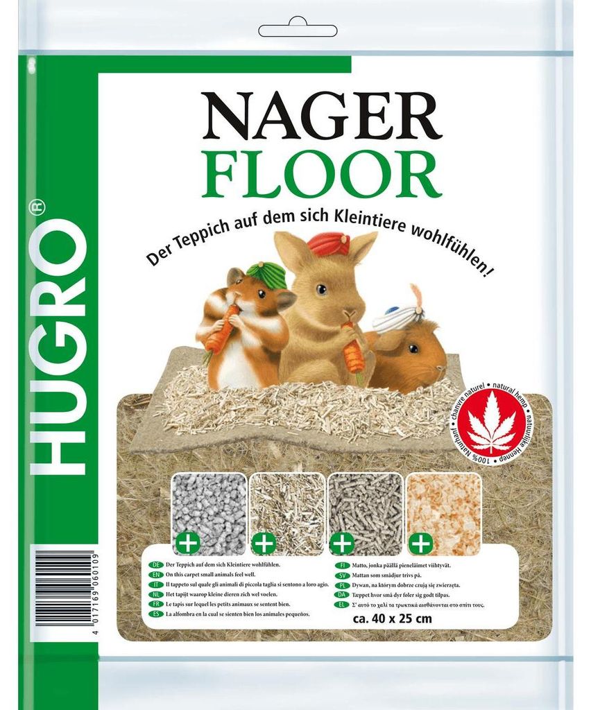 Hugro Nagerfloor Tapis de chanvre standard 40x25cm Image du produit 