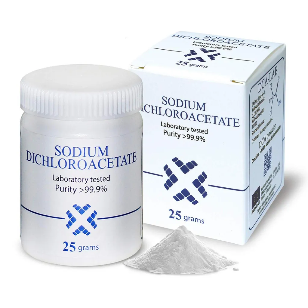 Sodium Dichloroacetate DCA-LAB | Pureté 99% | Qualité Labo | Format 25 g