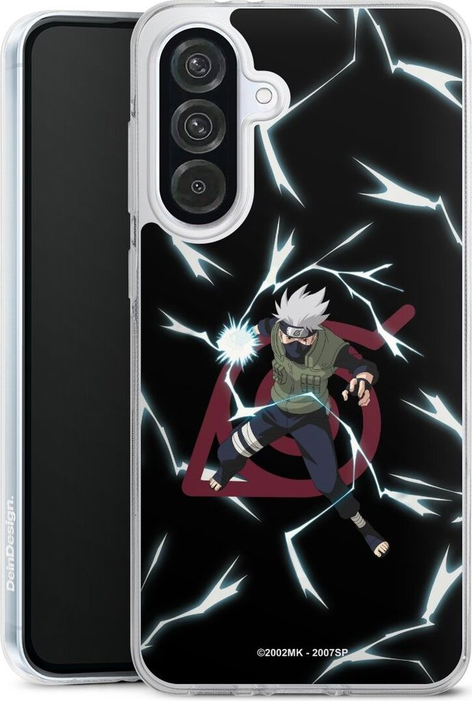 DeinDesign Handyhülle für Samsung Galaxy A56 5G Silikon Hülle Case Smartphone Schutzhülle Naruto Shippuden Offizielles Lizenzprodukt Kakashi