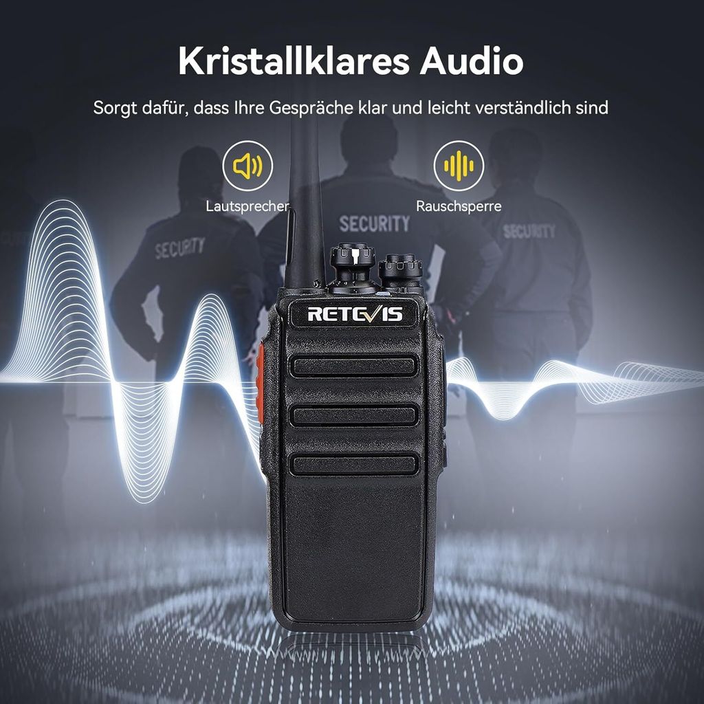 Vysílačky Retevis RT24 Plus, bezlicenční vysílačky PMR s Obrázek produktu 4