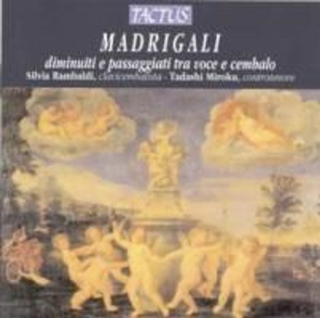 Rambaldi, S: Madrigale Diminuiert Und Transkribiert