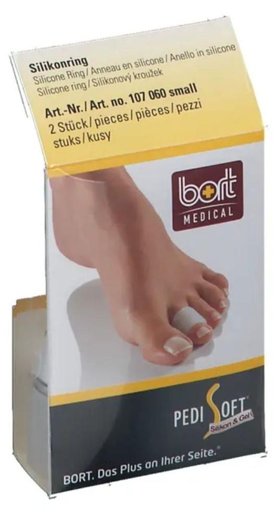 BORT PediSoft Silikonring Gr.S, 2 St. Packung