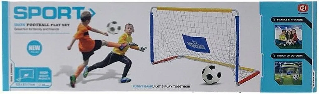 Set de football stable pour jouer sans abîmer votre jardin cet été