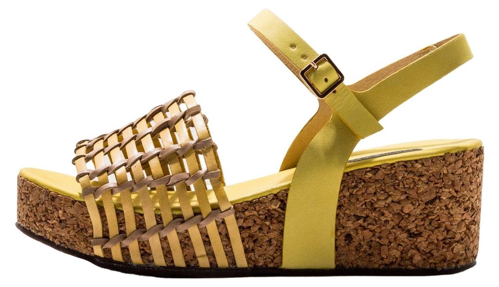 Neosens Keilsandalen Damen S3220 BRAIDED YELLOW / ARROBA Produktbild 