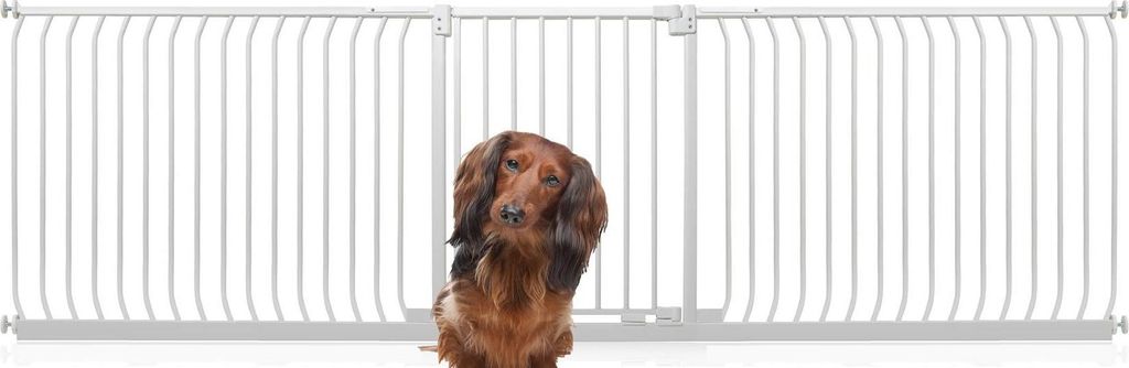 Bettacare Elite Hundegitter, 271cm - 280cm, Weiß