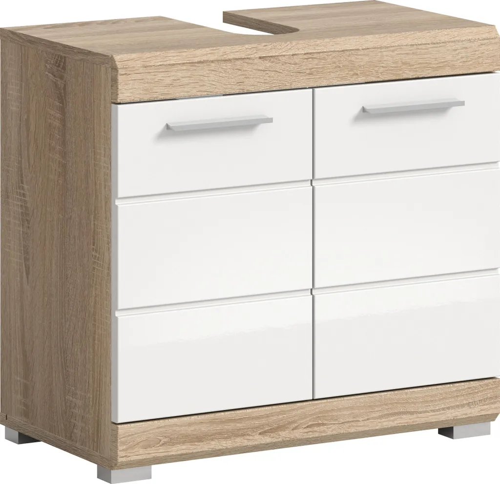 Scheda Tecnica Mobile Bagno Lambada Sonoma Rovere Bianco | Alta Qualità