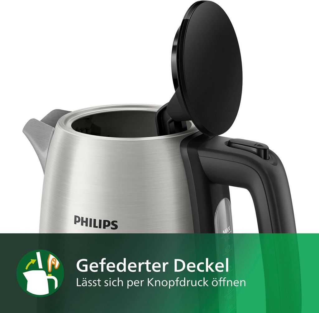 Czajnik Philips HD9350/90 Czarny Stal nierdzewna Zdjęcie produktu 14