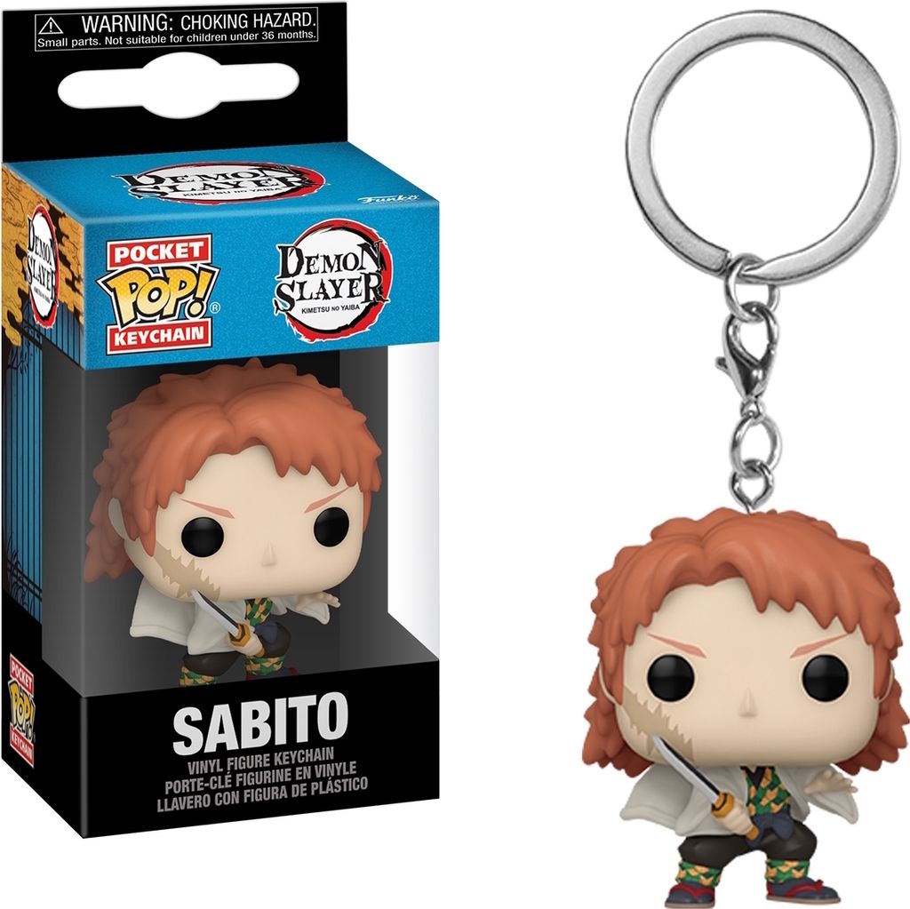 Demon Slayer - Sabito - Sleutelhanger Funko Pocket POP! Productafbeelding 