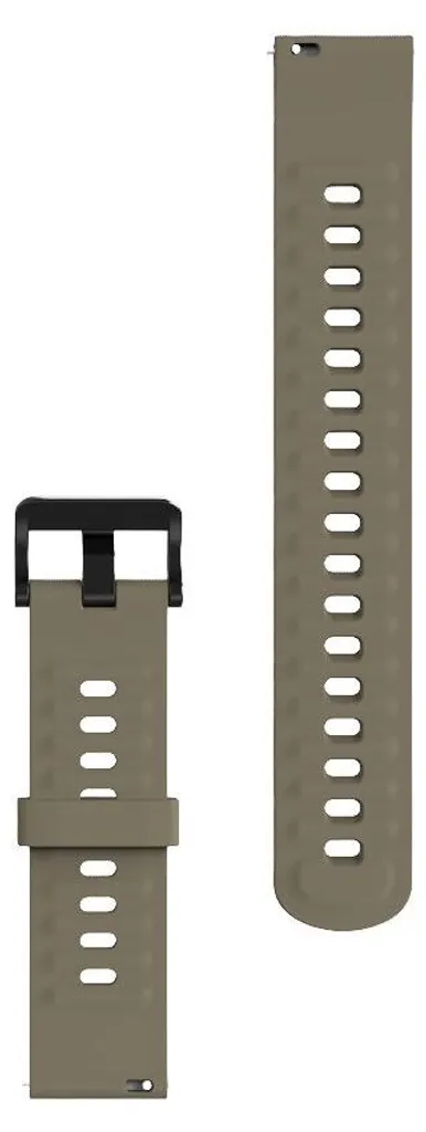 Bracelet Amazfit Fluoroélastome Gris Roche 22mm pour Montre Connectée