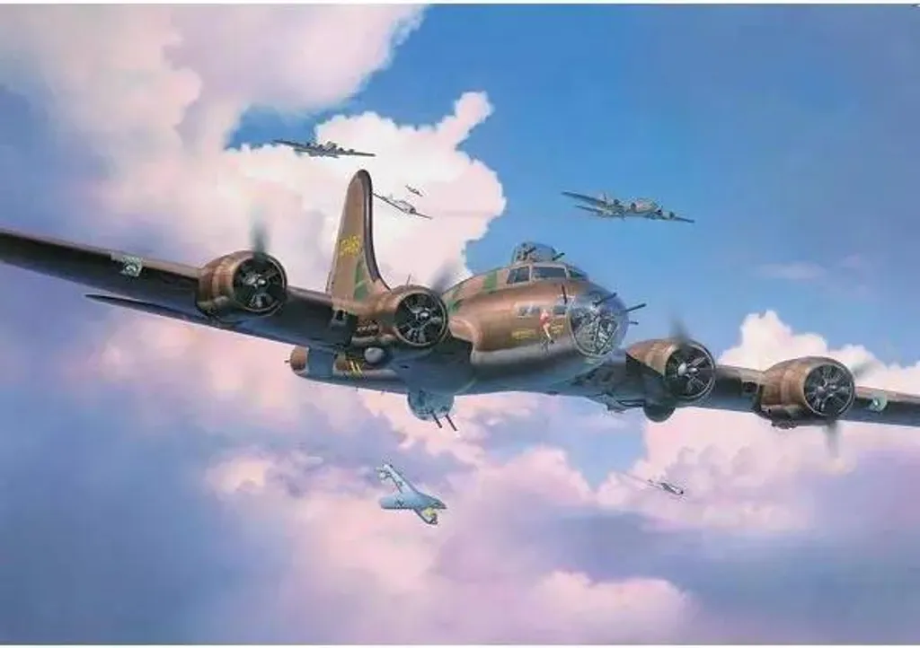 Kit de Modélisme Avion Militaire B-17F Memphis Belle Revell 1:72 Hobby