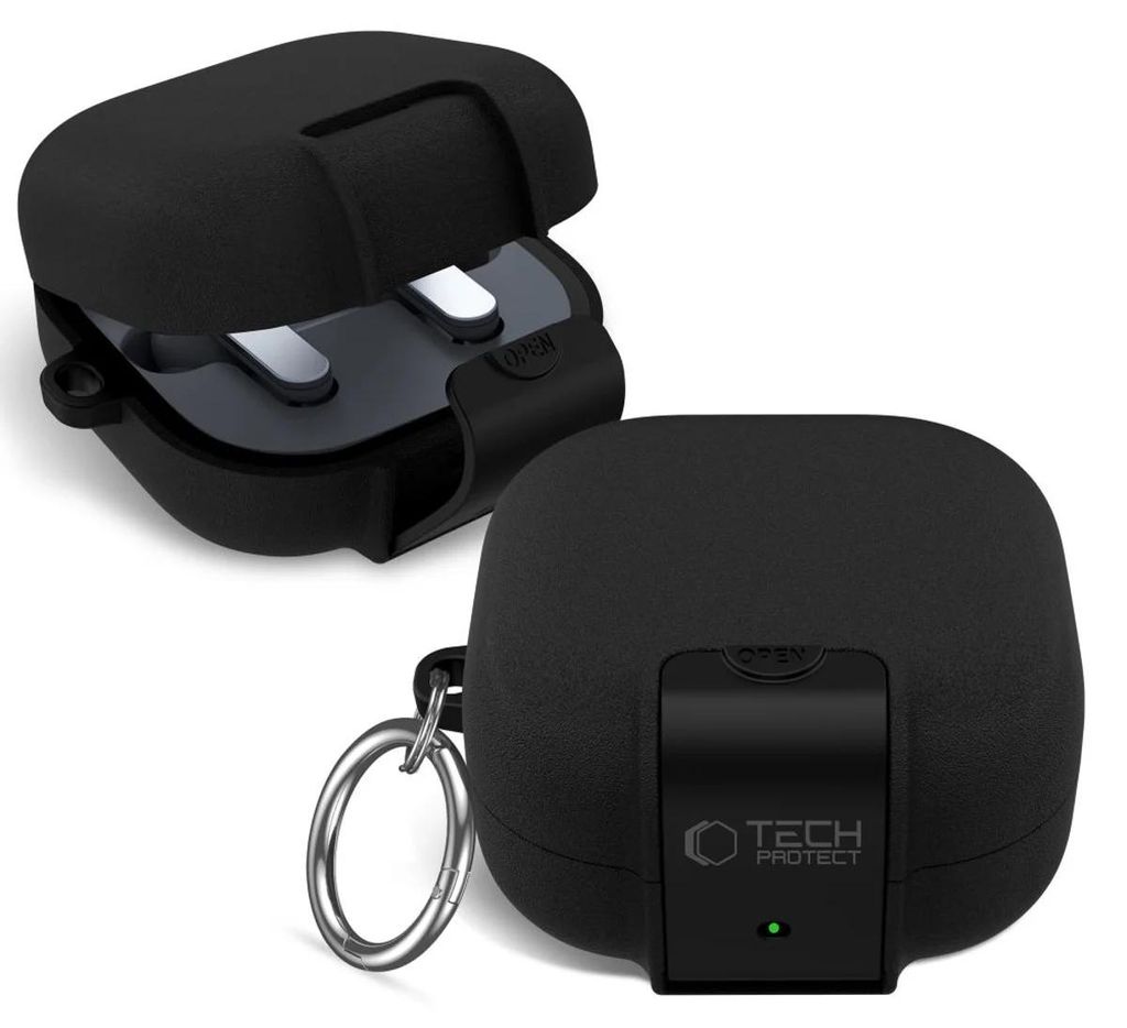 Tech-Protect Slim Hook Samsung Galaxy Buds 4 / 4 Pro Black Obrázok produktu 