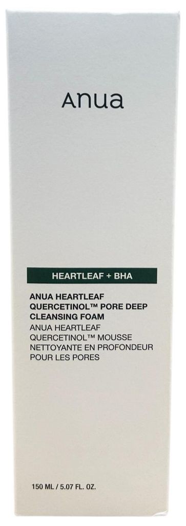 Anua Heartleaf Quercetinol Pore Deep Cleansing Foam 150 ml Produktbild 