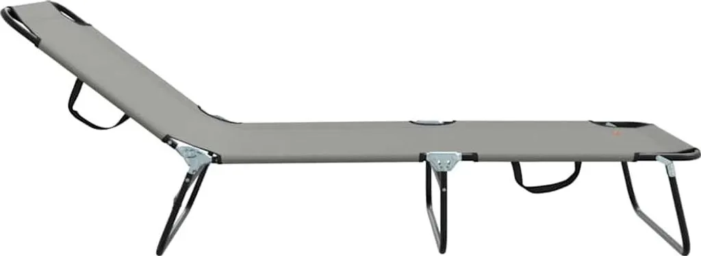 Arredo Giardino vidaXL: Set 2 Lettini Moderni Grigio Antracite - 6