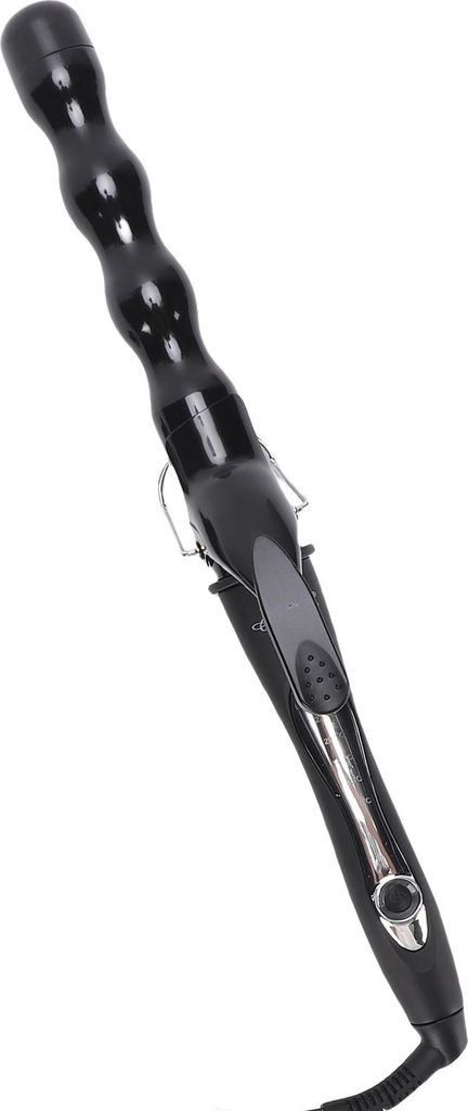 32mm Lockenstab für faule Wellen, kürbisförmiger Lockenstab, keramikbeschichtet, PTC-Schnellaufheizung, 5 Temperaturstufen (140°C-230°C), auto...