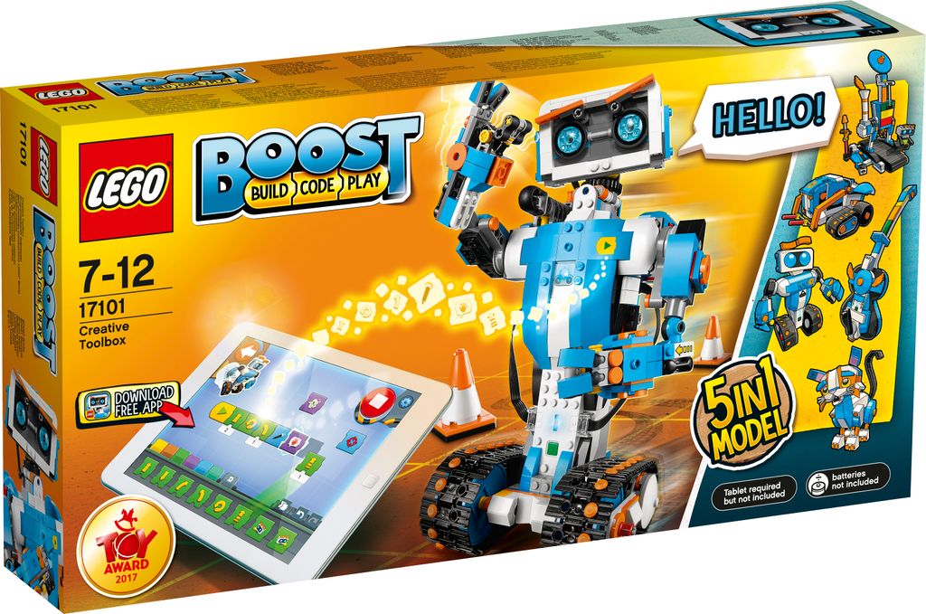 Zestaw programowalnych robotów LEGO® BOOST, 17101 Zdjęcie produktu 
