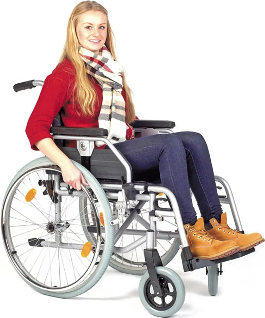 Fauteuil roulant de transfert Servomobil pliable pour sorties et soins
