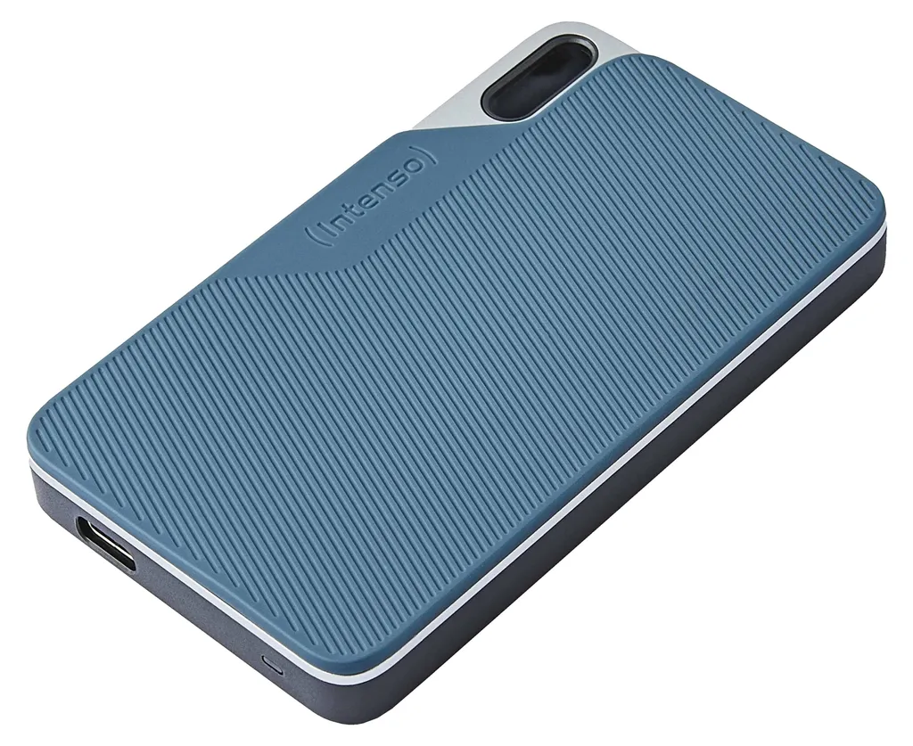 Intenso TX100 2 TB SSD Externe Portable USB 3.2 Gen 1 x1 Bleu et Gris