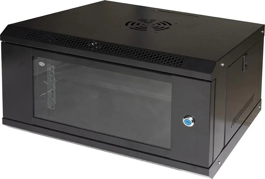 LINK Armadio Rack 19 6U Nero Serie Light | Miglior Prezzo Online con Ripiano