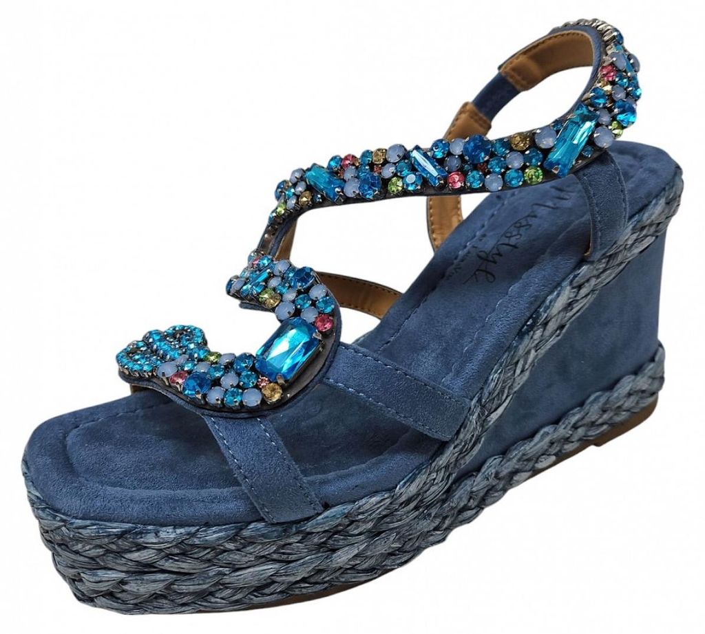 Misstyle by Laura Vita Sandalette Blau in Gr. 36