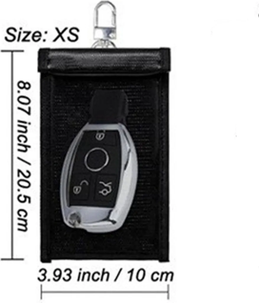 Pochette de Blocage Signal RFID pour Voyages : Kit de 5 Étuis de Sécurité