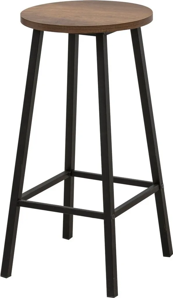 Sgabello Nero 62cm Skye Decor Mola | Truciolare 100% Barok Black