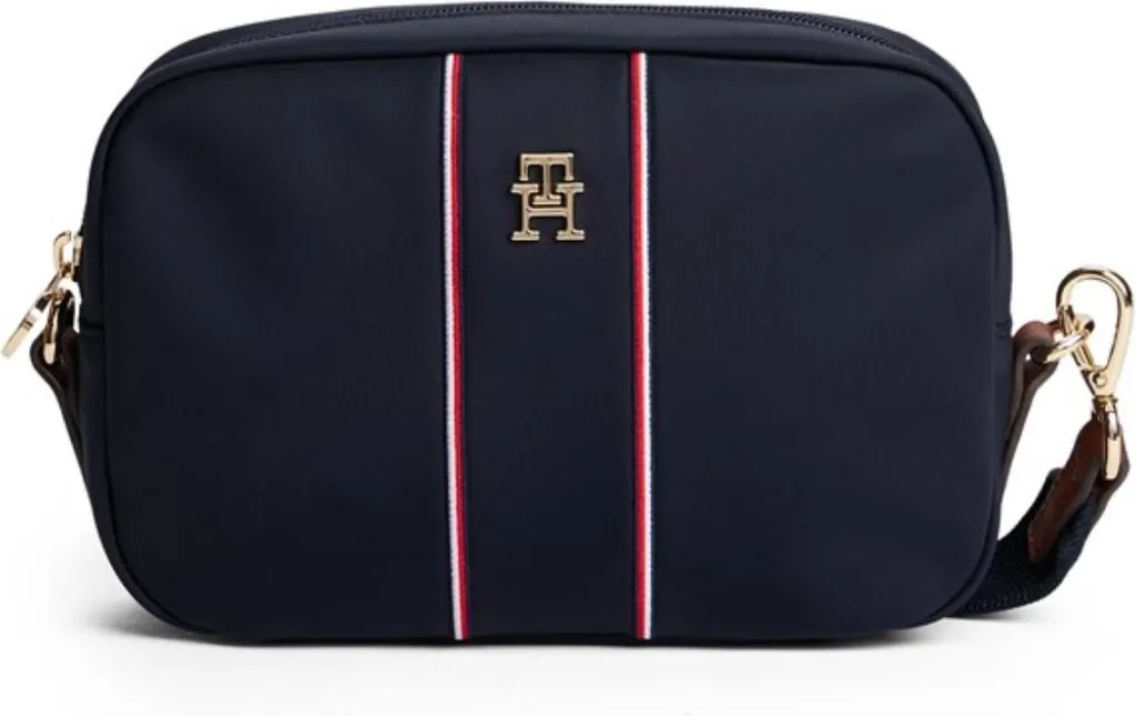 Sac Cabas Tommy Hilfiger AW0AW177100GY Bleu Marine Chic pour Femme