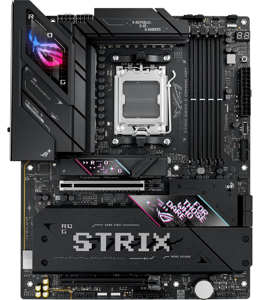 ASUS ROG Strix B850-E Gaming Mainboard für AMD AM5 mit WiFi 7 und DDR5