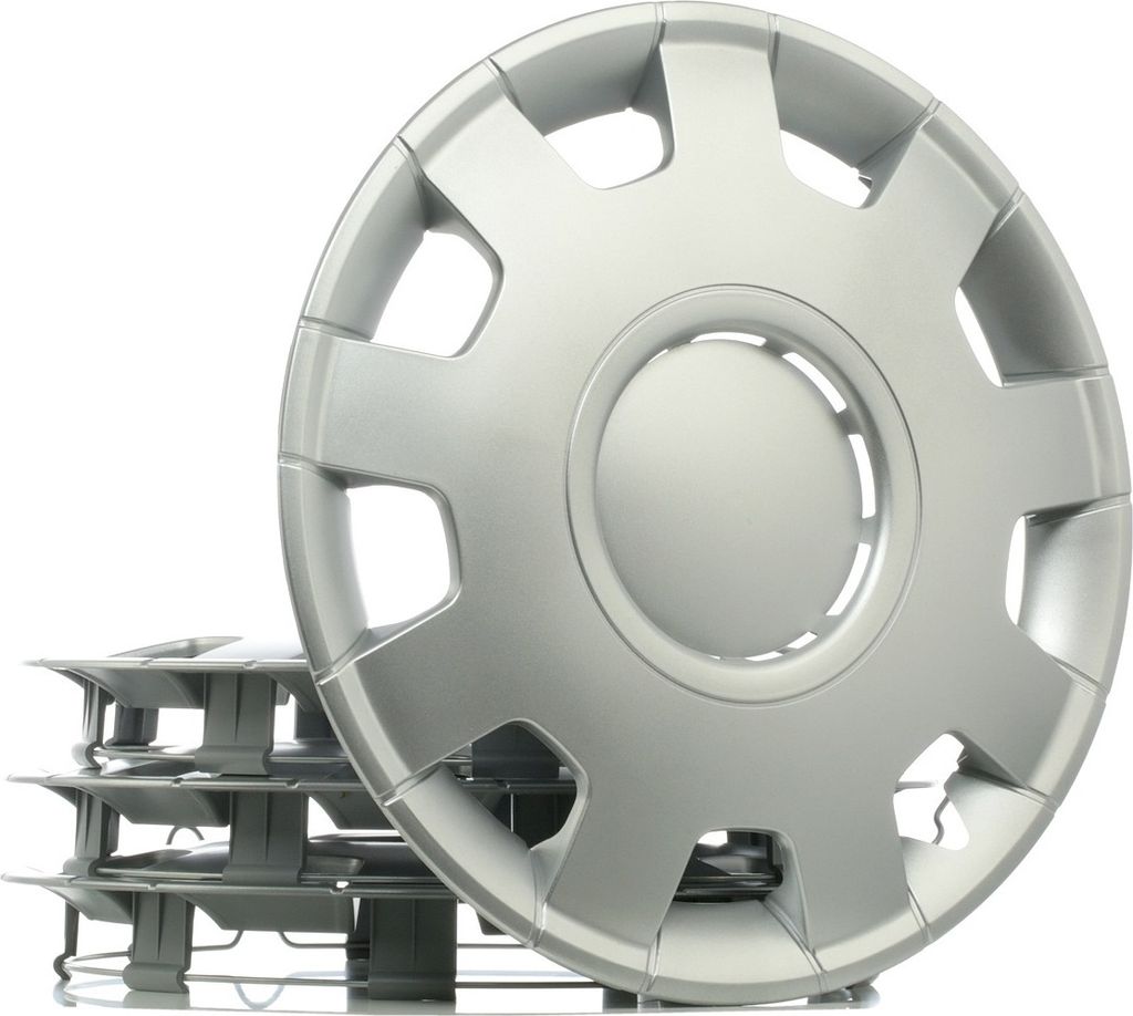 4x 13" Zoll Radkappen Silber Radzierblenden Radblenden ALFA 13 LEOPLAST