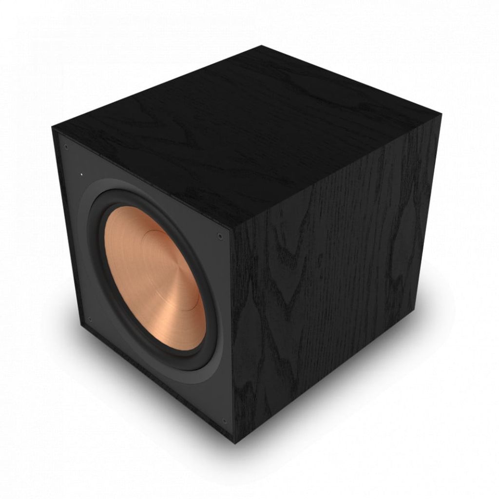 Klipsch R-121SW Black | 30,5 cm (12 Zoll) Aktiv-Subwoofer, schwarz
