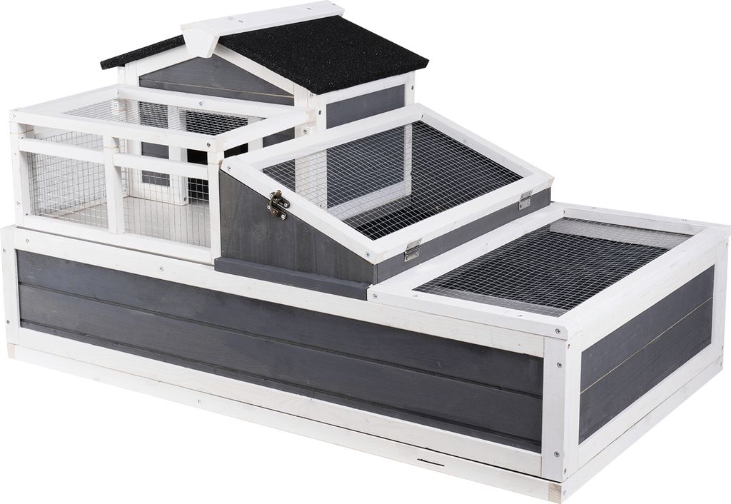 SucceBuy želvárium se 3 místnostmi, 44 x 25,6 x 24 palců, Obrázek produktu 