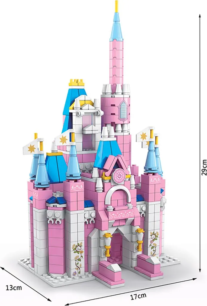 Idée Cadeau : Château de Princesse à Construire 1000 pièces 6 modèles - 2