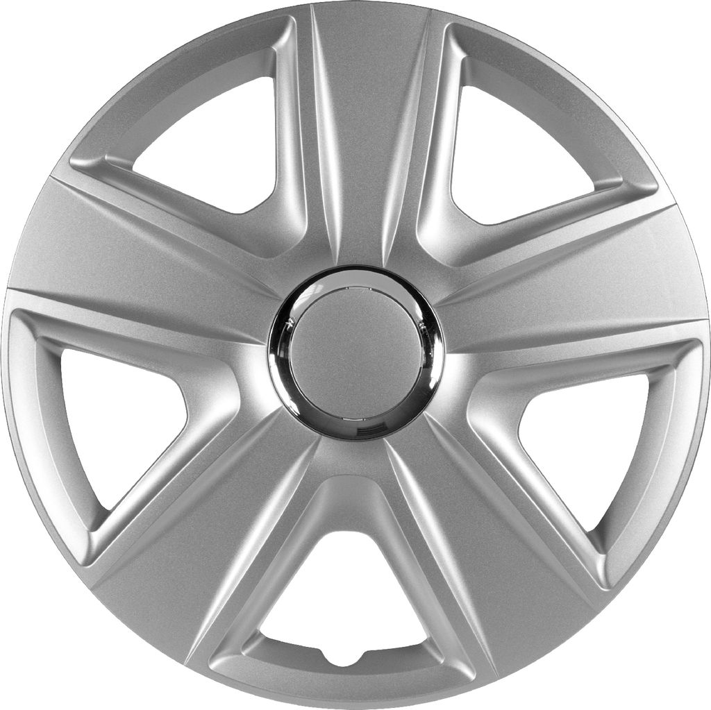 Z480617 Radkappen Radzierblenden SATZ (4Stück) 14 Zoll Esprit RC silber