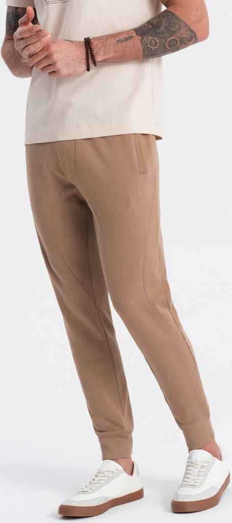 Ombre Clothing Jogginghose für Männer Kuruisalili braun M