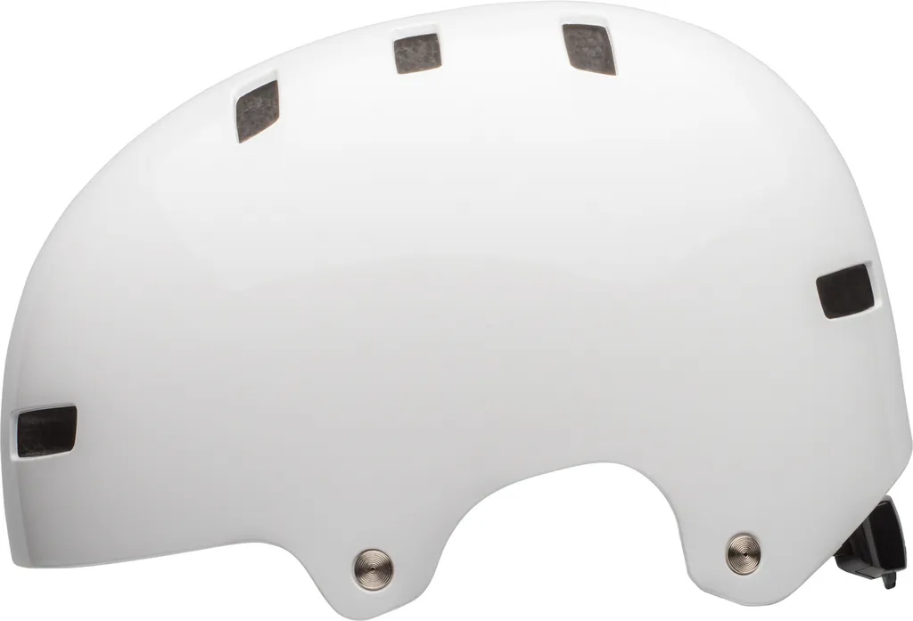 Casque Bol BMX et Skate Bell Local Blanc Grand Format Confortable