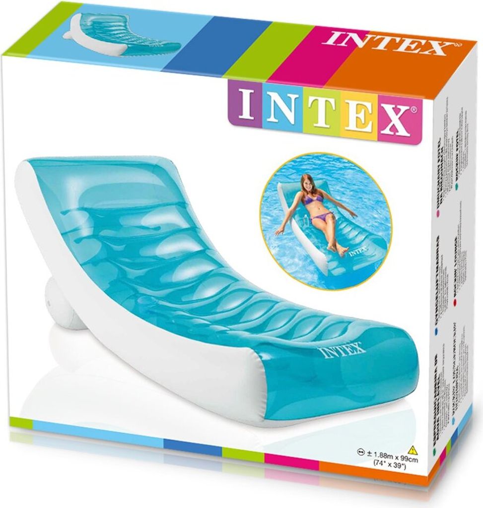 INTEX Luftmatratze Rockin 188 x 99 cm, Lounge Produktbild 11