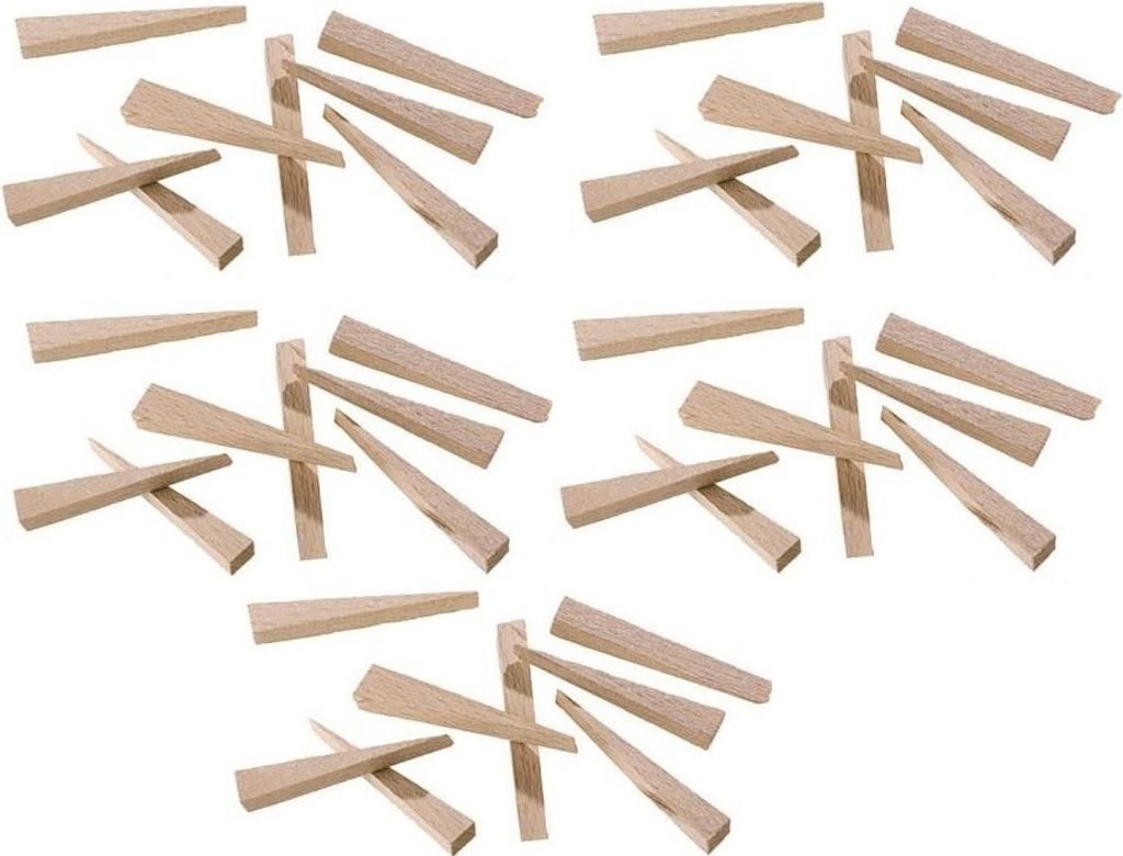 Hufa Buche Holz Fliesenkeile 500 Stück Produktbild 1