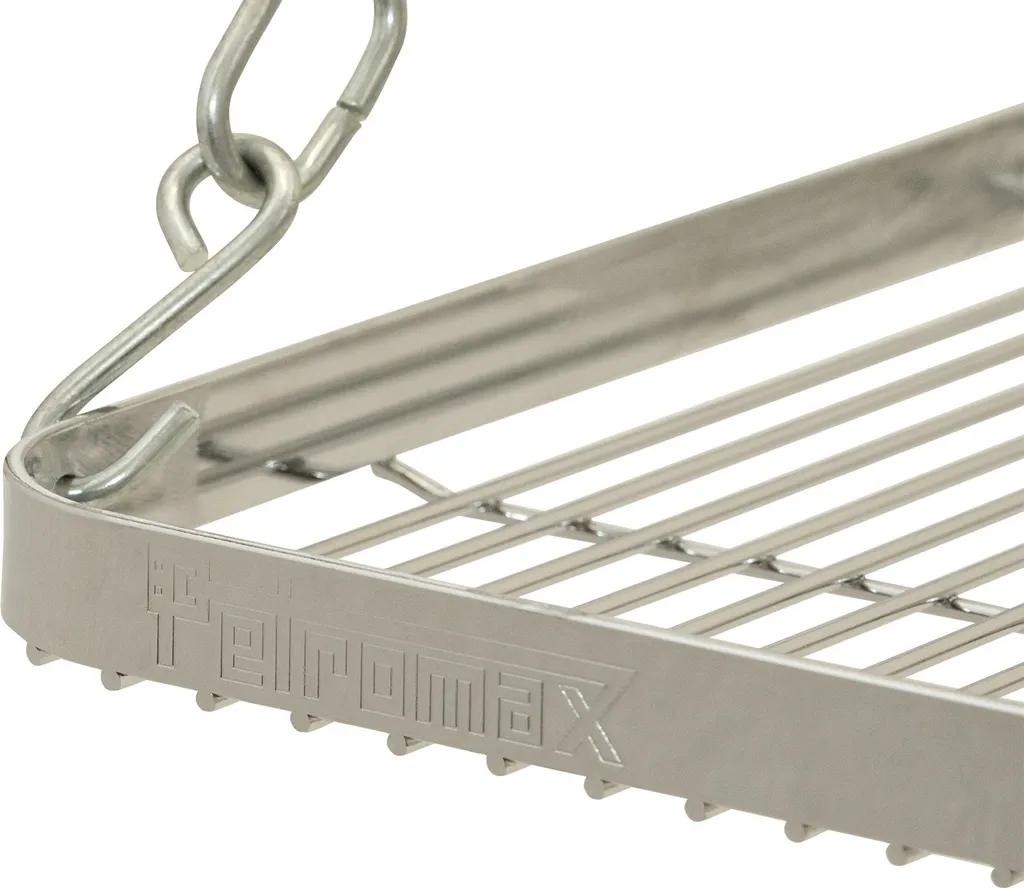 Petromax Feuerbrücke Support de Cuisson Robuste avec Grille et Crochets - 2