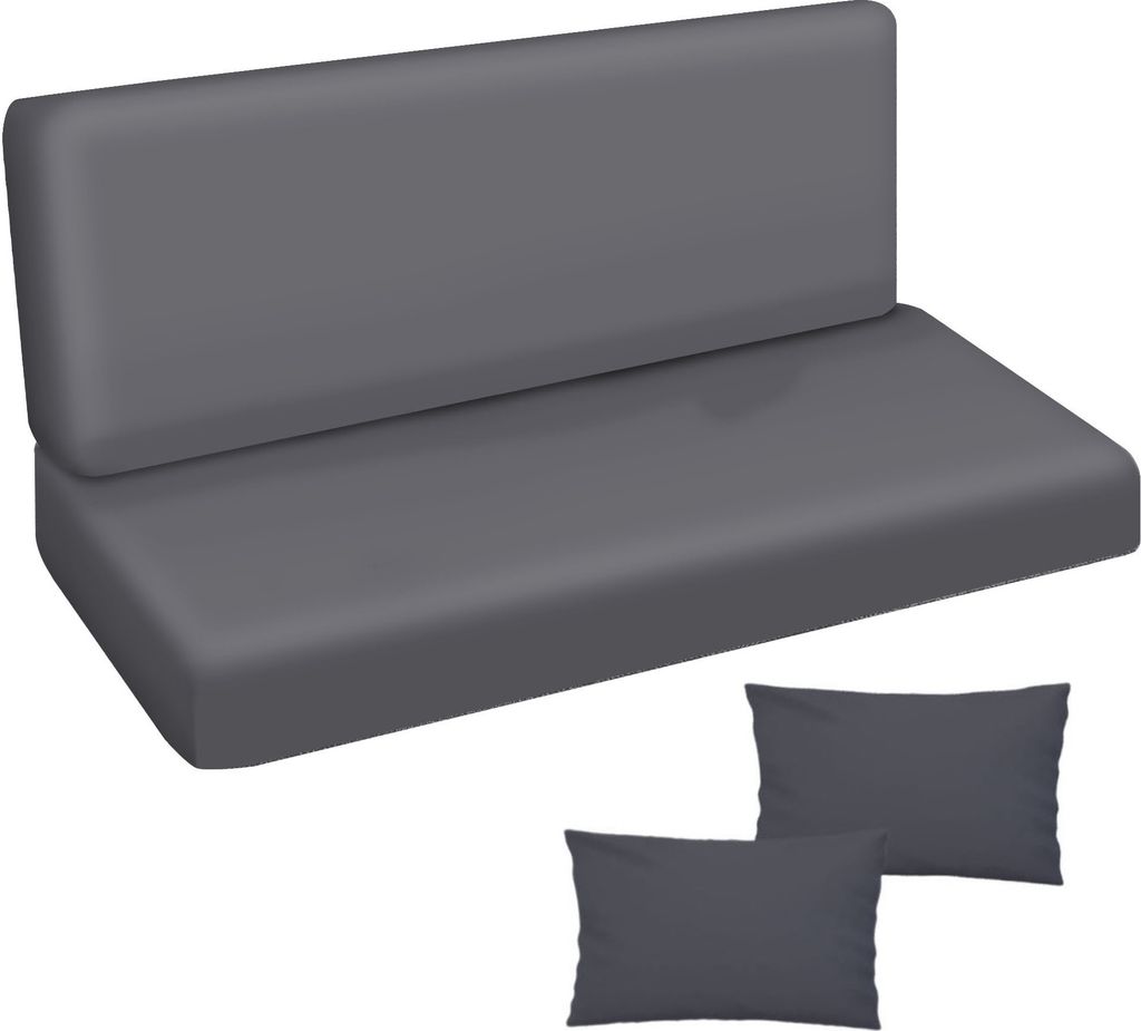 Hollywoodschaukel Auflage, 185x50x50, Glatt, Produktbild 1