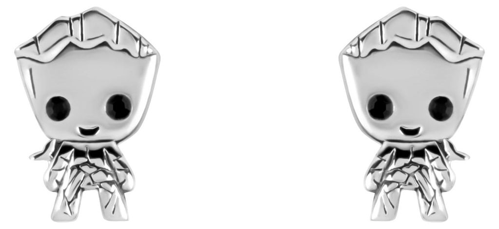 Groot – 1 Paar silberne Ohrstecker Produktbild 