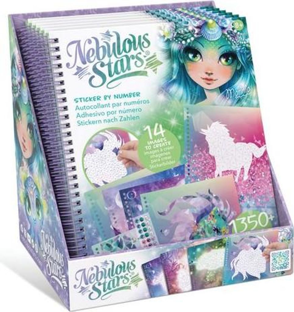 Nebulous Stars Naklejki z obrazkami według numerów Zdjęcie produktu 