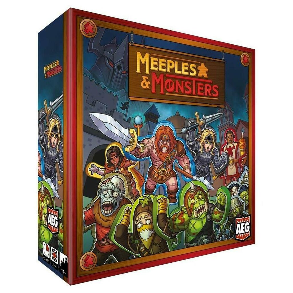 Meeples and Monsters - Brettspiel - ENG Edition
